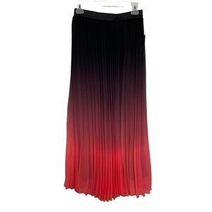 WD NY Ombré Lined Pleated Skirt NWT